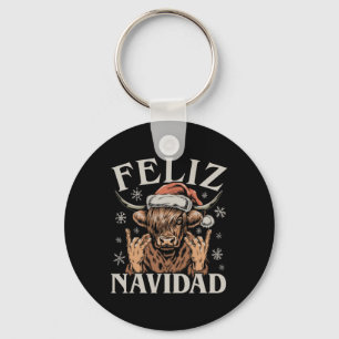 Feliz Navidad Meme Emo Koe Funny Meme Christmas Sleutelhanger