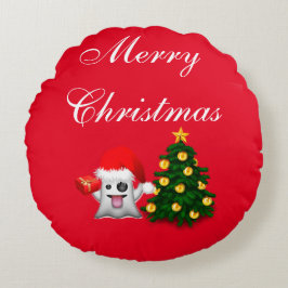 Feliz Navidad- Merry Christmas Rond Kussen