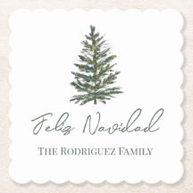 Feliz Navidad-Merry Kerstboom en verlichting