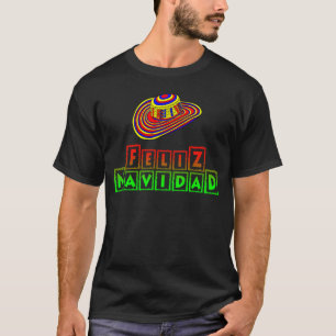 Feliz Navidad met Sombrero-kerstShirt T-shirt