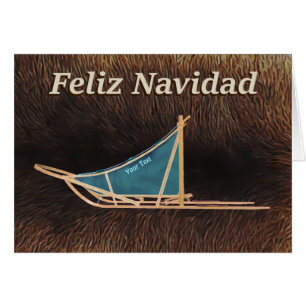 Feliz Navidad - Motoneige de chien