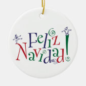Feliz Navidad Ornament (Voorkant)