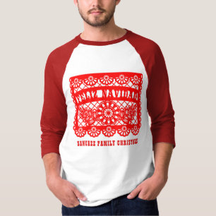 Feliz Navidad Papel Picado T-Shirt