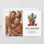 Feliz Navidad Photo Cartes de fin de année de Noël (Devant)