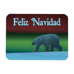 Feliz Navidad - Polar Lights Polar Beer Magneet