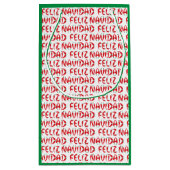 Feliz Navidad Red Chili Pepper Klein Cadeauzakje (Achterkant)