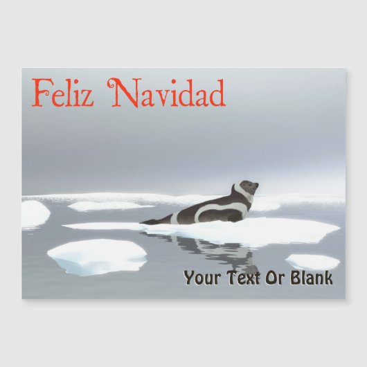 Feliz Navidad - Ribbon Seal (Voorkant)