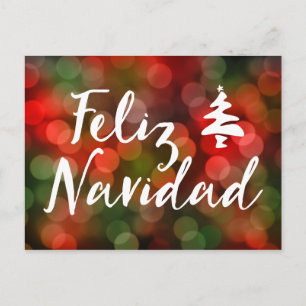 Feliz Navidad (schijnverlichting) Feestdagenkaart
