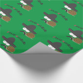 Feliz Navidad Snail Cadeaupapier (Hoek)