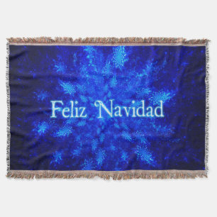 Feliz Navidad - Snowburst Deken