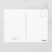 Feliz Navidad, Spaanse kerst Briefkaart (Achterkant)