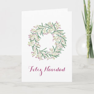 Feliz Navidad, Spaanse kerstman Feestdagen Kaart