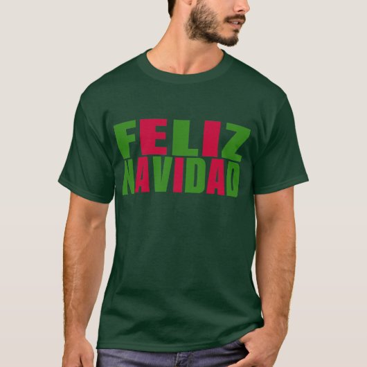 Feliz Navidad T-shirt (Voorkant)