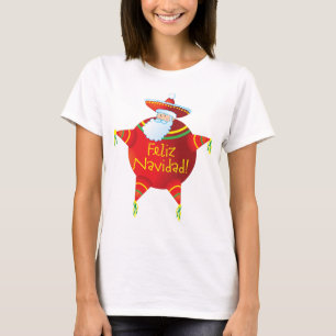 Feliz Navidad - T-shirt espagnol, Espagnol Père