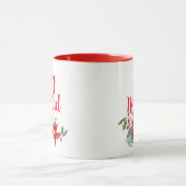 Feliz Navidad Watercolor Mug de Noël (Centre)