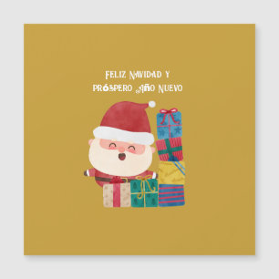 Feliz Navidad y próspero Año Nuevo, Carte de Noël