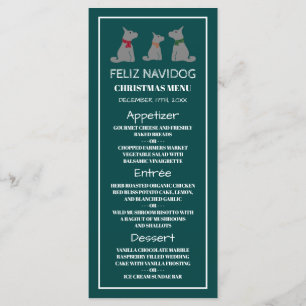 Feliz Navidog, Menu de Noël de style espagnol