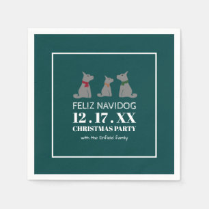 Feliz Navidog, Spaanse stijlkerst Servet