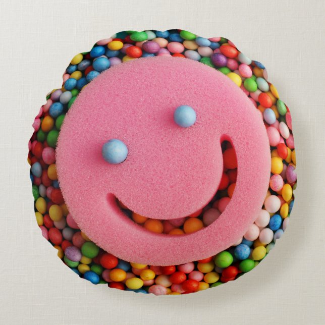 Feliz Rond Kussen (Voorkant)