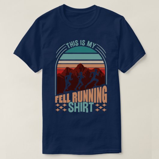 Fell Running T-shirt (Design voorkant)