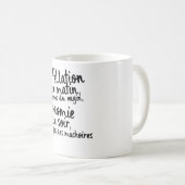 Fellation du matin koffiemok (Voorkant rechts)