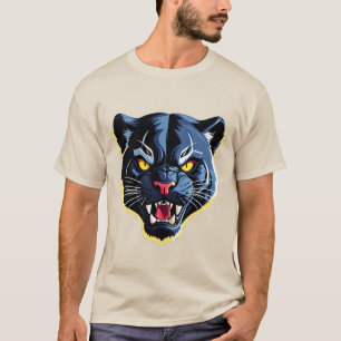 Felle Brullende Panter Mascotte T-shirt
