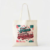 Felle en fantastische modieuze Canvas tas (Voorkant)