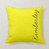 Felle gele neon monogram trendy modieuze kleuren
