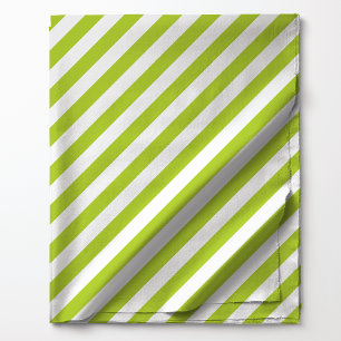 Felle groene diagonale strepenpatroon stof
