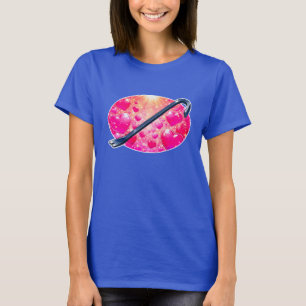 Felle Hartbreker Anime Harten Breekijzer Ontwerp T-shirt