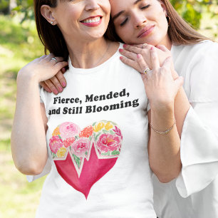 Felle, Herstelde en nog steeds Bloeiende Hartbloem T-shirt