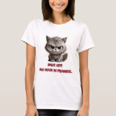 felle houding ten opzichte van Kat T-shirt (Voorkant)