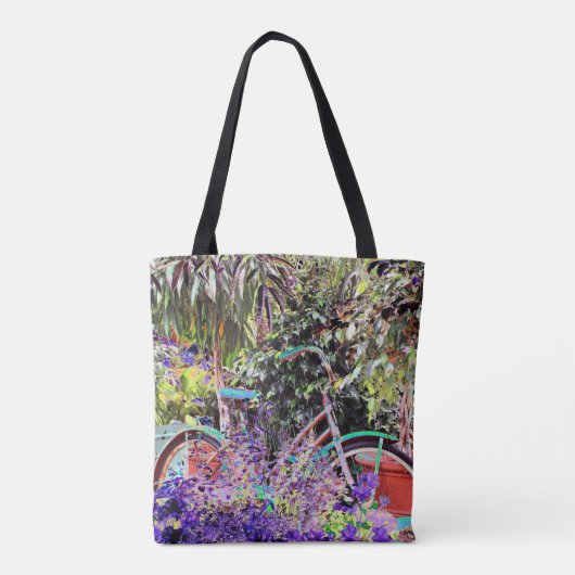 Felle kleuren fiets tas (Achterkant)