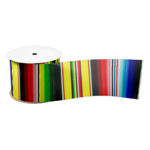 Felle serape strepen lint
