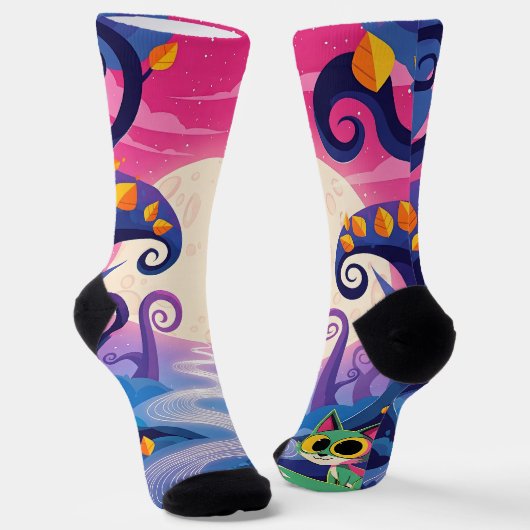 Felle sokken 0035781 (Gebogen)