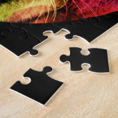 Felle Tijger Puzzel (Zijkant)