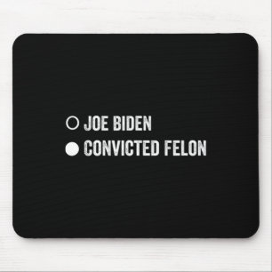 Felon Funny Pro Trump 2024 Muismat