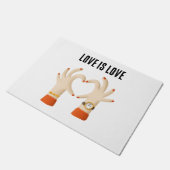 Felpudo San Valentín Deurmat (Schuin)