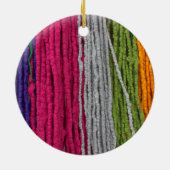 Felt DIY Strings Keramisch Ornament (Achterkant)