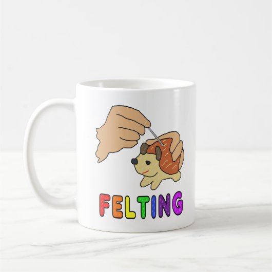 Felting Mug (Gauche)