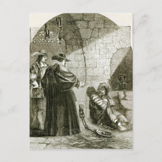 Felton in de gevangenis briefkaart (Voorkant)