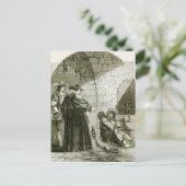 Felton in de gevangenis briefkaart (Staand voorkant)