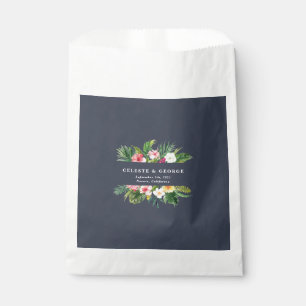 feltropische bruiloft bedankzakje