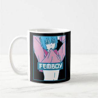 Fem Esthetische Pastel Yaoi Anime Crossdressing Koffiemok