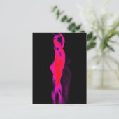 "Fem - Fire" - Briefkaart (Staand voorkant)