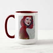 Fem Portrait - Rood Mok (Links)