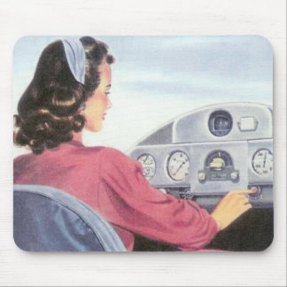 Femal Pilot Mousepad Muismat