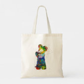 Female Basketball Player Tote Bag (Achterkant)