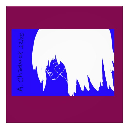 Female Cloud Spirit  Foto Afdruk (Voorkant)