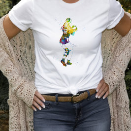 Female Flag Football Player T-shirt